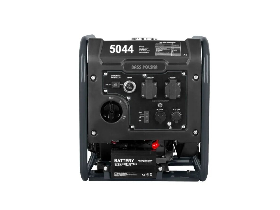 Bass Polska inverterinis generatorius E 5500, 4200W, AUTO START 1