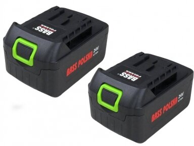 Аккумуляторы Bass Polska 24V 2x4.0Ah (для 48V инструментов) Аккумуляторы Bass Polska 24V 2x4.0Ah (для 48V инструментов)