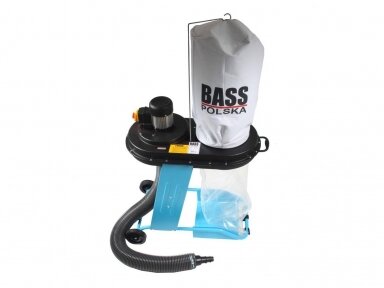 Bass Polska Industrial Wood Dust Vacuum with 0.55 kW Turbine