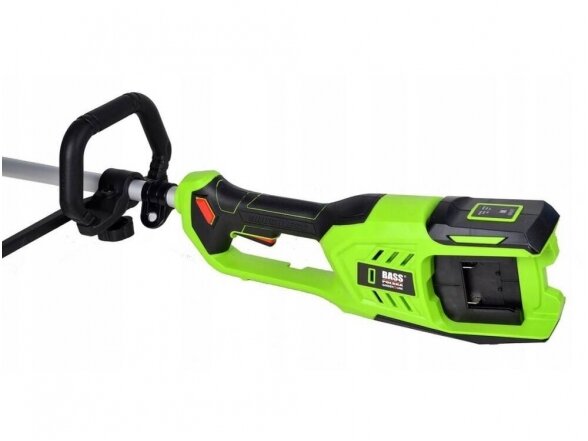 Bass Polska Battery Powered Trimmer/Hedge Trimmer/Chainsaw with Additional Accessories 1 Bass Polska Battery Powered Trimmer/Hedge Trimmer/Chainsaw with Additional Accessories 1