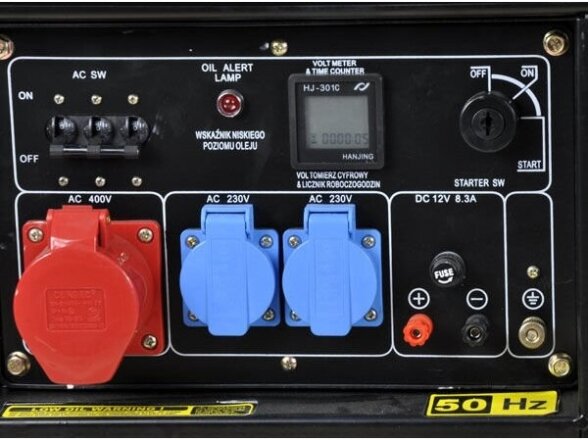 Bass Polska dyzelinis generatorius 7500 W 1