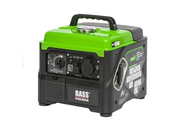 Bass Polska inverterinis generatorius 1200W, 1.9 AG Bass Polska inverterinis generatorius 1200W, 1.9 AG