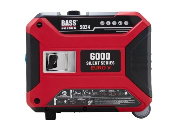 Bass Polska inverterinis generatorius 5500/6000 W, ypatingai tylus 3