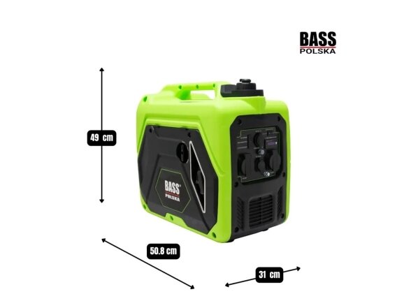 Bass Polska mobilus inverterinis generatorius 3900W Sinus Zero 5 Bass Polska mobilus inverterinis generatorius 3900W Sinus Zero 5