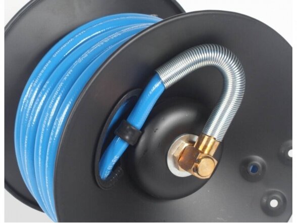 Bass Polska 15 m pneumatic hose with reel 2 Bass Polska 15 m pneumatic hose with reel 2