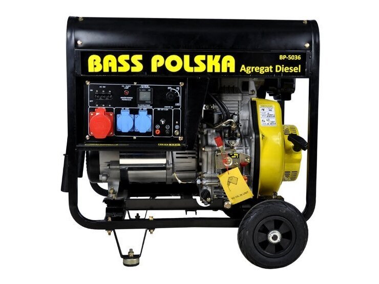 Bass Polska dyzelinis generatorius 8500W Bass Polska dyzelinis generatorius 8500W