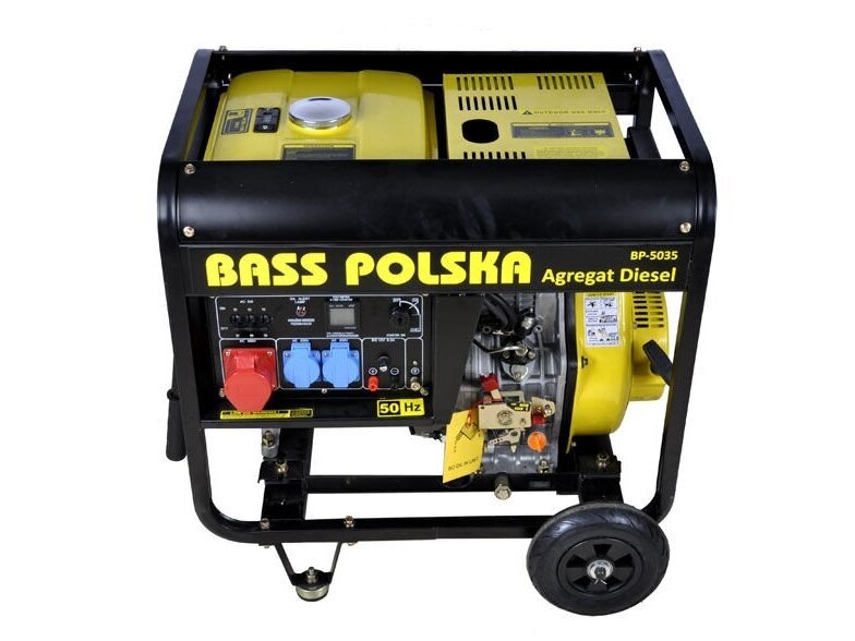 Bass Polska dyzelinis generatorius 7500 W Bass Polska dyzelinis generatorius 7500 W