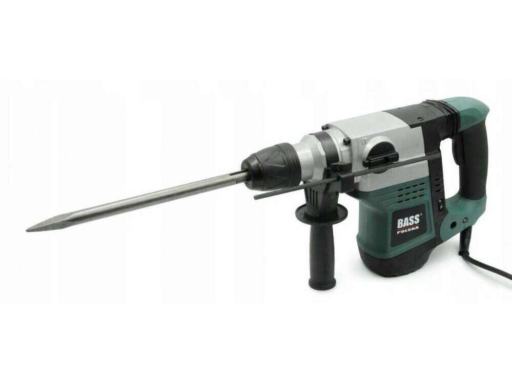 Bass Polska Hammer Drill with SDS-Max Bits and Chisels