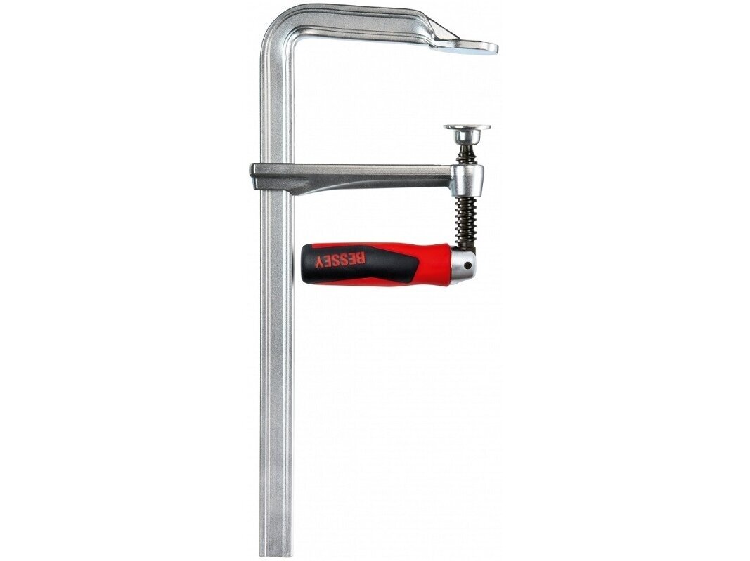 Зажим Bessey GZ25KG с цельным металлическим профилем и вращающейся ручкой, макс. длина зажима 250 мм 2 Зажим Bessey GZ25KG с цельным металлическим профилем и вращающейся ручкой, макс. длина зажима 250 мм 2