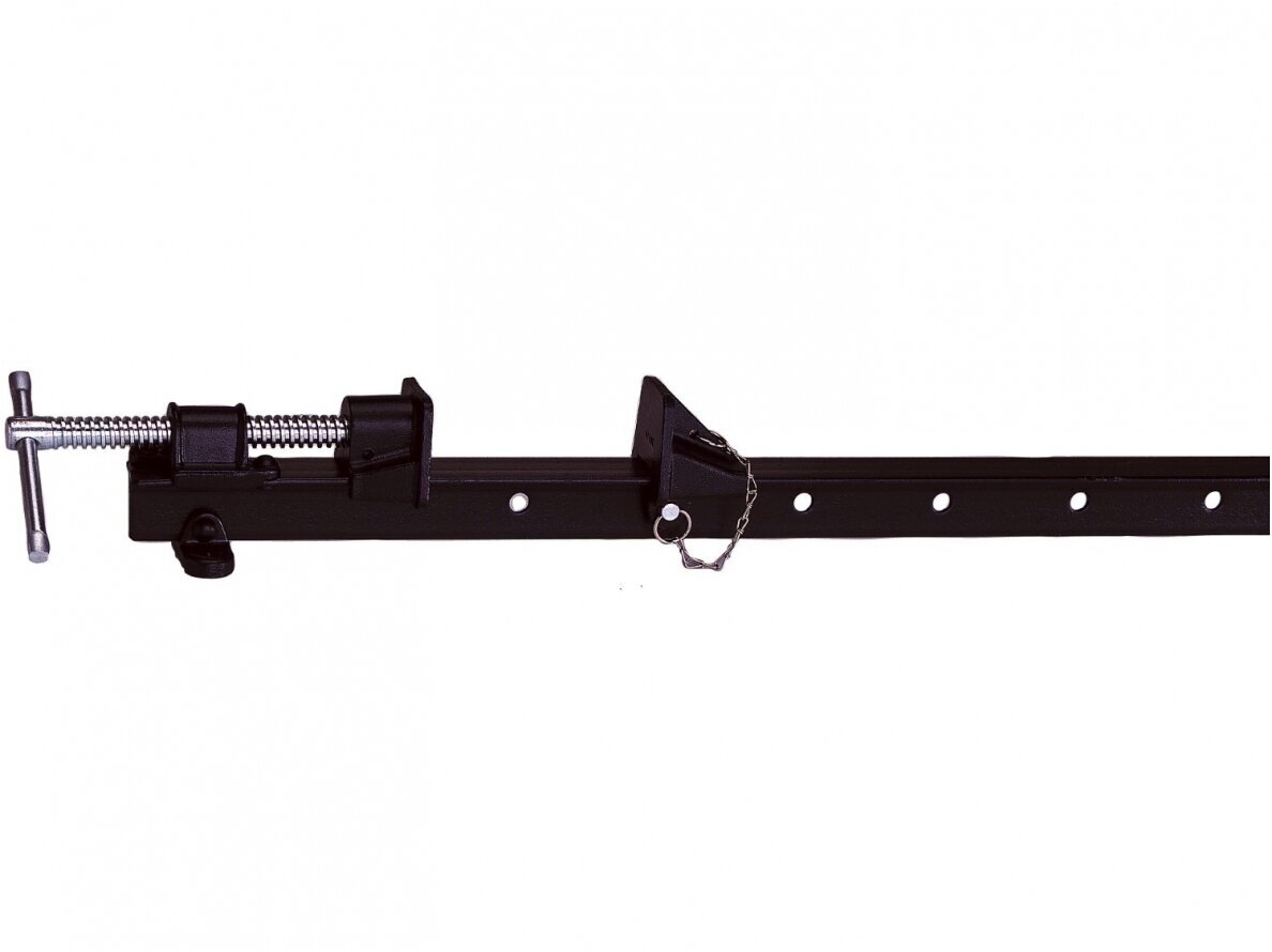 Bessey TB210 heavy-duty clamps with T-shaped profile up to 2.5m length | clamping length 2100 mm Bessey TB210 heavy-duty clamps with T-shaped profile up to 2.5m length | clamping length 2100 mm