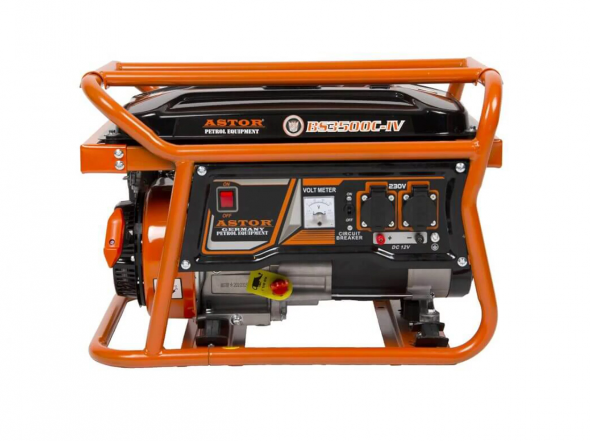 Бензиновый генератор ASTOR BS-3500C, 3 кВт