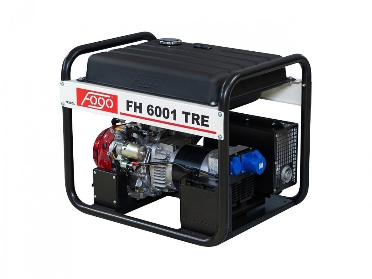 Бензиновый генератор FOGO FH6001TRE с двигателем Honda, 6.2 кВт, 230 В Бензиновый генератор FOGO FH6001TRE с двигателем Honda, 6.2 кВт, 230 В