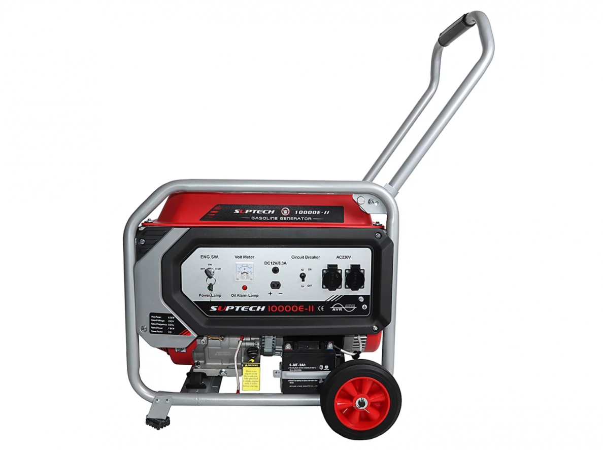 Бензиновый генератор SUPTECH 10000E-II, 8.3 кВт