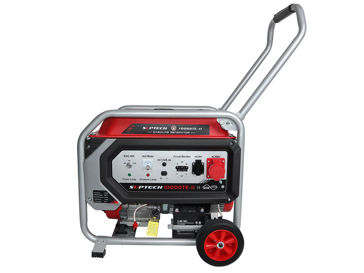 Benzininis generatorius SUPTECH 10000TE-II (trifazis), 8.3 kW Benzininis generatorius SUPTECH 10000TE-II (trifazis), 8.3 kW