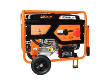 Benzininis generatorius ASTOR BS-6500TE (trifazis), 5.5 kW Benzininis generatorius ASTOR BS-6500TE (trifazis), 5.5 kW