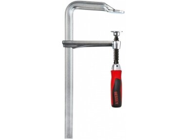 Bessey GZ60-12KG струбцина со сплошным металлическим профилем и поворотной ручкой, макс. длина сжатия 600 мм Bessey GZ60-12KG струбцина со сплошным металлическим профилем и поворотной ручкой, макс. длина сжатия 600 мм