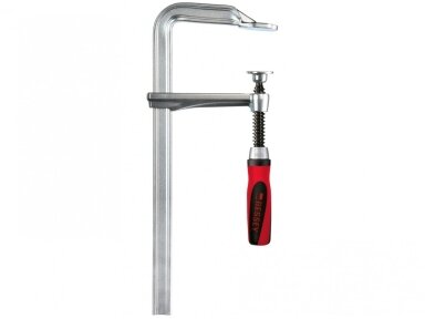 Bessey Clamp GZ40-12-2K from solid metal profile with plastic handle, max. clamping length 400 mm, throat depth 120 mm Bessey Clamp GZ40-12-2K from solid metal profile with plastic handle, max. clamping length 400 mm, throat depth 120 mm