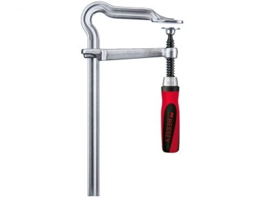 Bessey струбцина OMEGA GM60Z-2K с ручкой из двух компонентов пластика, макс. длина зажима 600 мм Bessey струбцина OMEGA GM60Z-2K с ручкой из двух компонентов пластика, макс. длина зажима 600 мм