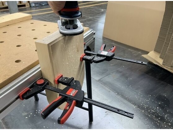Bessey EZR Clamps x 2 pcs. for one-handed operation 13 Bessey EZR Clamps x 2 pcs. for one-handed operation 13