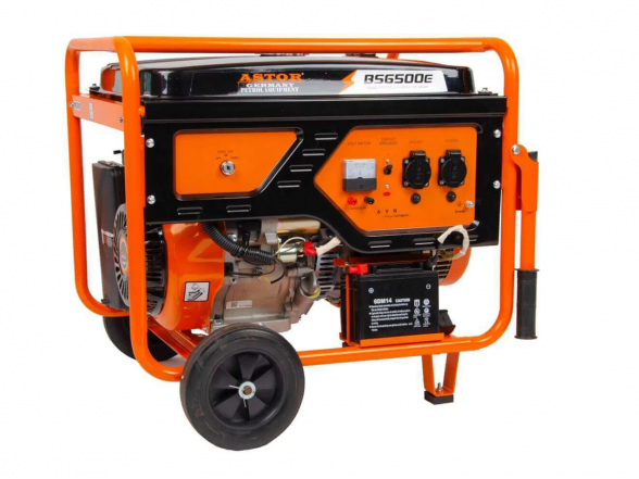 Benzininis generatorius ASTOR BS-6500E, 5.5 kW