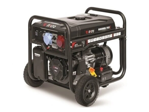 Gasoline Generator RATO R8500D-TB2, 8.5 kW, 230/400 V Gasoline Generator RATO R8500D-TB2, 8.5 kW, 230/400 V