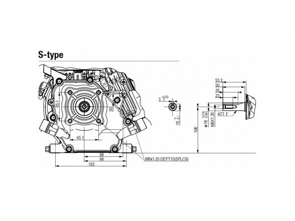 Бензиновый двигатель HONDA GX120, 2.4 кВт, вал 18 мм 1 Бензиновый двигатель HONDA GX120, 2.4 кВт, вал 18 мм 1