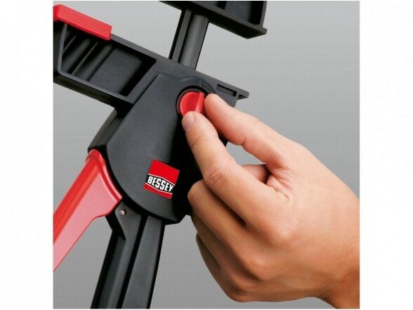 Тиски Bessey DuoKlamp DUO45-8, для работы одной рукой, длина зажима 450 мм 3 Тиски Bessey DuoKlamp DUO45-8, для работы одной рукой, длина зажима 450 мм 3