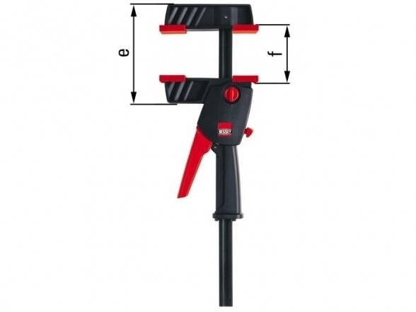 Струбцина Bessey DuoKlamp DUO65-8 для работы одной рукой, длина зажима 650 мм 1 Струбцина Bessey DuoKlamp DUO65-8 для работы одной рукой, длина зажима 650 мм 1