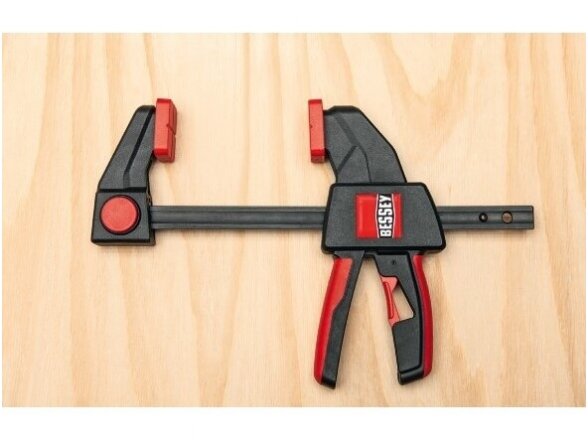 Bessey clamp set EZS11-4SET (2 pcs. x EZS11-4), clamps for one-handed operation, max. clamping length 110 mm, throat depth 40 mm 4
