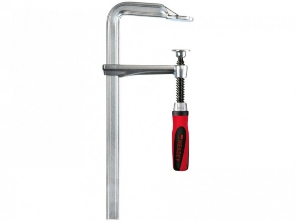Bessey clamp GZ16-2K from solid metal profile with plastic handle, max. clamping length 160 mm, throat depth 80 mm Bessey clamp GZ16-2K from solid metal profile with plastic handle, max. clamping length 160 mm, throat depth 80 mm