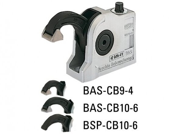 Bessey staklių spaustuvai BAS-CB10-6, kiaurinė tvirtinimo skylė, spaudimo ilgis 97 mm 1 Bessey staklių spaustuvai BAS-CB10-6, kiaurinė tvirtinimo skylė, spaudimo ilgis 97 mm 1