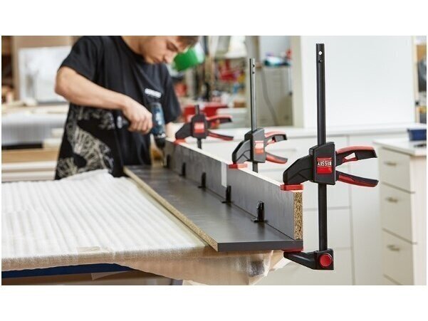 Bessey зажим EZL15-8 для работы одной рукой, макс. длина сжатия 150 мм, глубина губок 80 мм 3