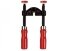 Bessey KT5-2 edge clamps, 2 spindles Bessey KT5-2 edge clamps, 2 spindles