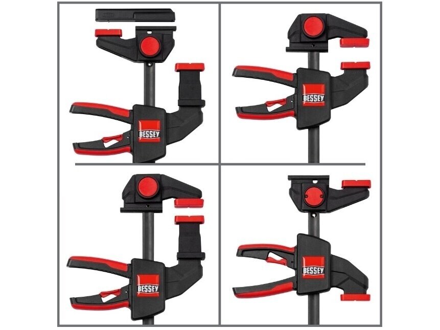 Bessey EZR Clamps x 2 pcs. for one-handed operation 3 Bessey EZR Clamps x 2 pcs. for one-handed operation 3