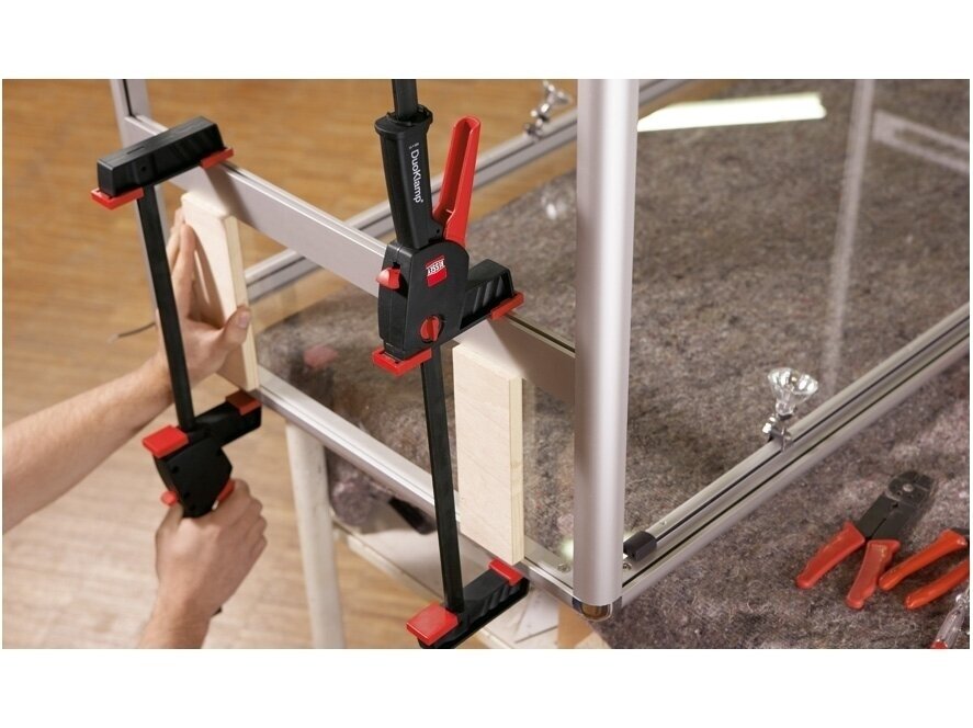 Струбцина Bessey DuoKlamp DUO65-8 для работы одной рукой, длина зажима 650 мм 10 Струбцина Bessey DuoKlamp DUO65-8 для работы одной рукой, длина зажима 650 мм 10