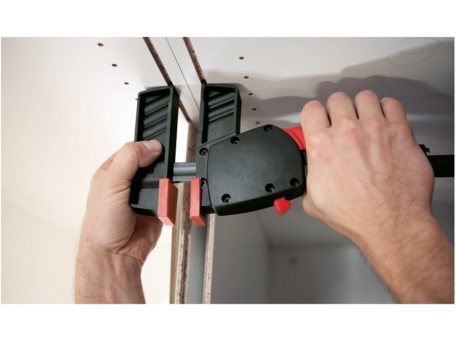 Струбцина Bessey DuoKlamp DUO65-8 для работы одной рукой, длина зажима 650 мм 7