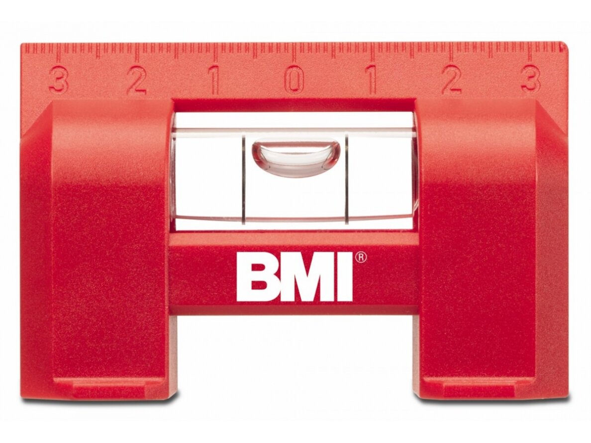 BMI Пластиковый уровень для розеток с магнитом 70 мм BMI Пластиковый уровень для розеток с магнитом 70 мм