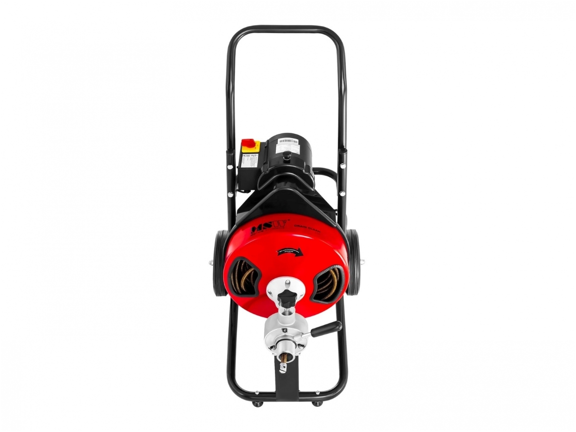 Būgninis vamzdžių valymo įrenginys, 390 W, Ø 25 iki 125 mm 1 Būgninis vamzdžių valymo įrenginys, 390 W, Ø 25 iki 125 mm 1