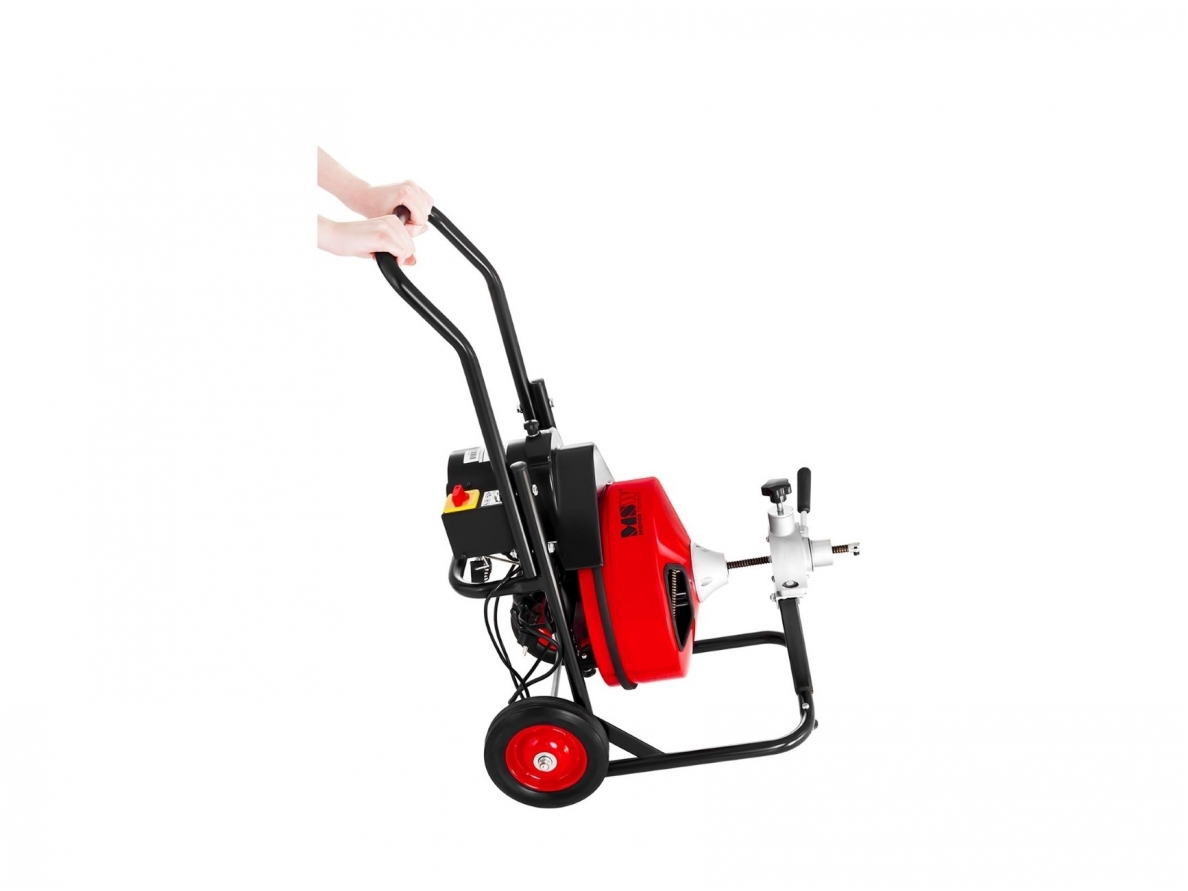 Būgninis vamzdžių valymo įrenginys, 390 W, Ø 25 iki 125 mm 3 Būgninis vamzdžių valymo įrenginys, 390 W, Ø 25 iki 125 mm 3