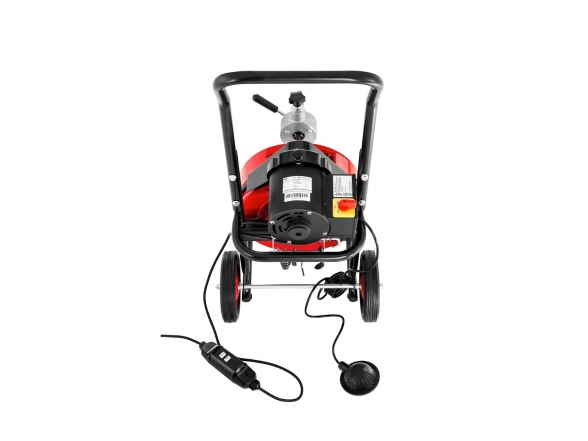 Būgninis vamzdžių valymo įrenginys, 390 W, Ø 25 iki 125 mm 2 Būgninis vamzdžių valymo įrenginys, 390 W, Ø 25 iki 125 mm 2
