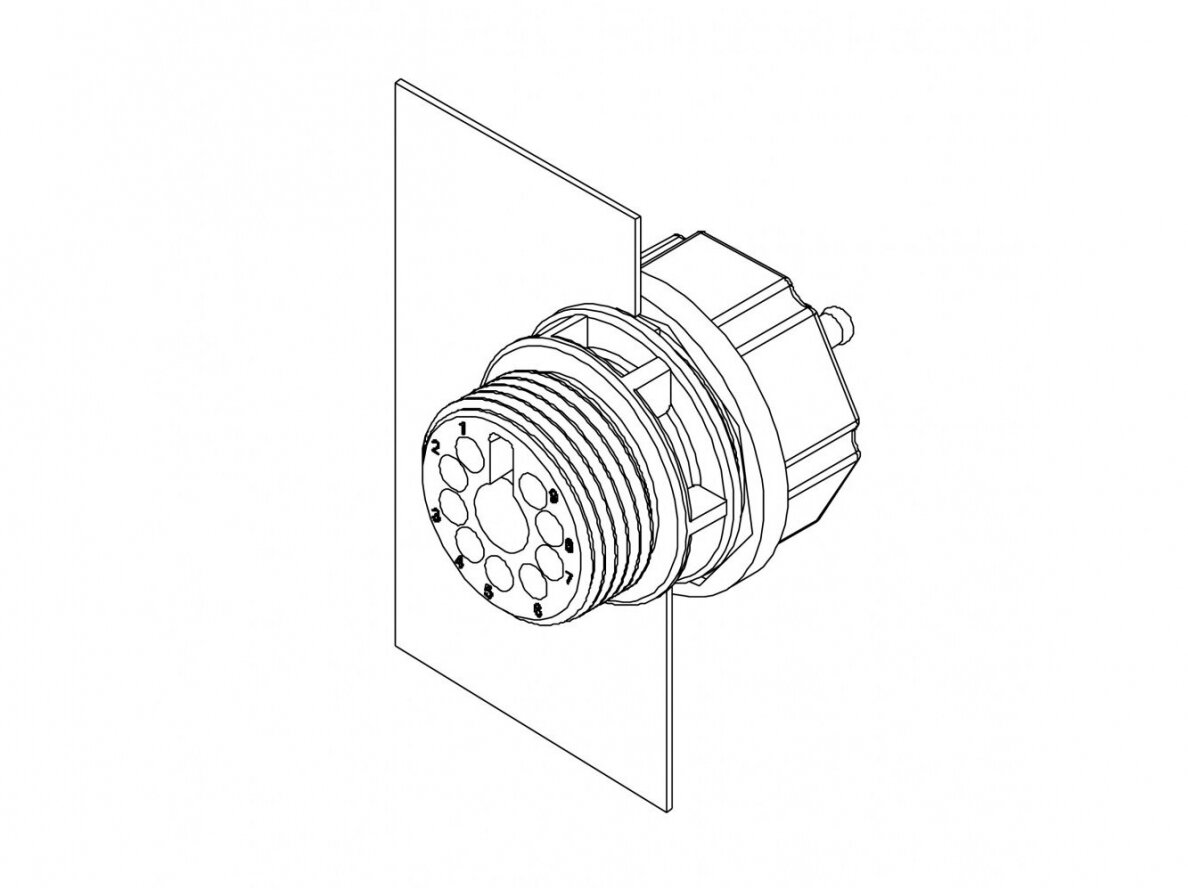 Centrinis lizdas Easy-Fit (komplektas) 4 pin TRAFIMET Centrinis lizdas Easy-Fit (komplektas) 4 pin TRAFIMET