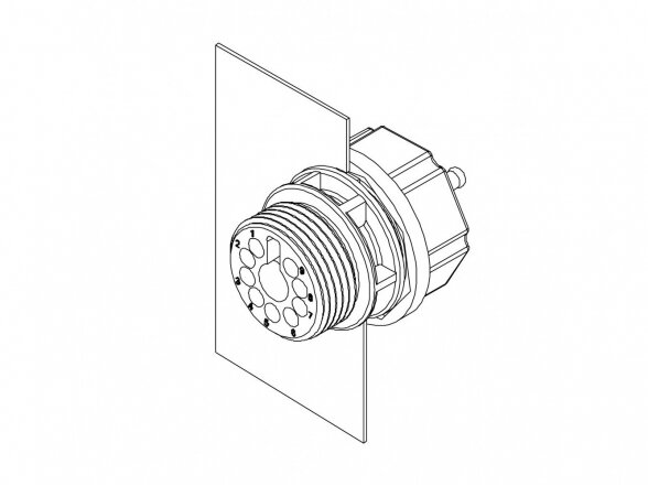 Centrinis lizdas Easy-Fit (komplektas) 4 pin TRAFIMET Centrinis lizdas Easy-Fit (komplektas) 4 pin TRAFIMET
