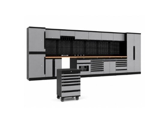 Комплект мебели для мастерской Cramp PREMIUM из толстой стали, 577 cm, 35 элементов 3