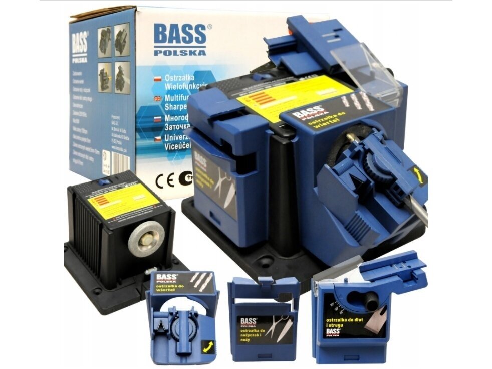 Bass Polska BP-8272 daugiafunkcinis peilių ir žirklių galąstuvas 70W 4