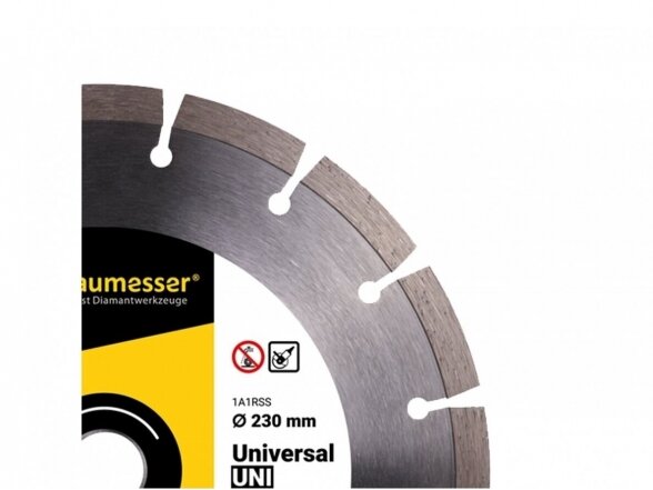 Deimantinis diskas Baumesser Universal Uni 230mm 2