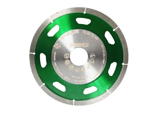 Deimantinis diskas Bihui B-Slim 125mm, šlapiam pjovimui