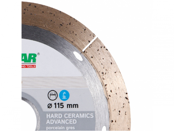 Deimantinis diskas plytelėms Distar Hard Ceramics Advanced 115mm 2