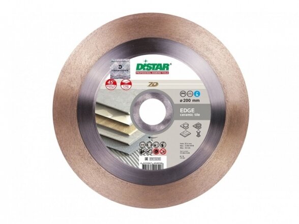 Deimantinis pjovimo diskas Distar 1A1R Edge 250mm
