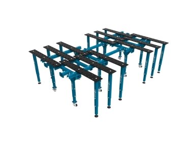 GPPH large area modular welding table, MWT series, Ø28mm, tabletop thickness 15mm GPPH large area modular welding table, MWT series, Ø28mm, tabletop thickness 15mm