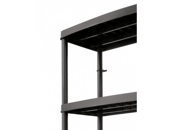 DRABEST plastic storage shelf 180x74x40 cm, load up to 50 kg per shelf 1